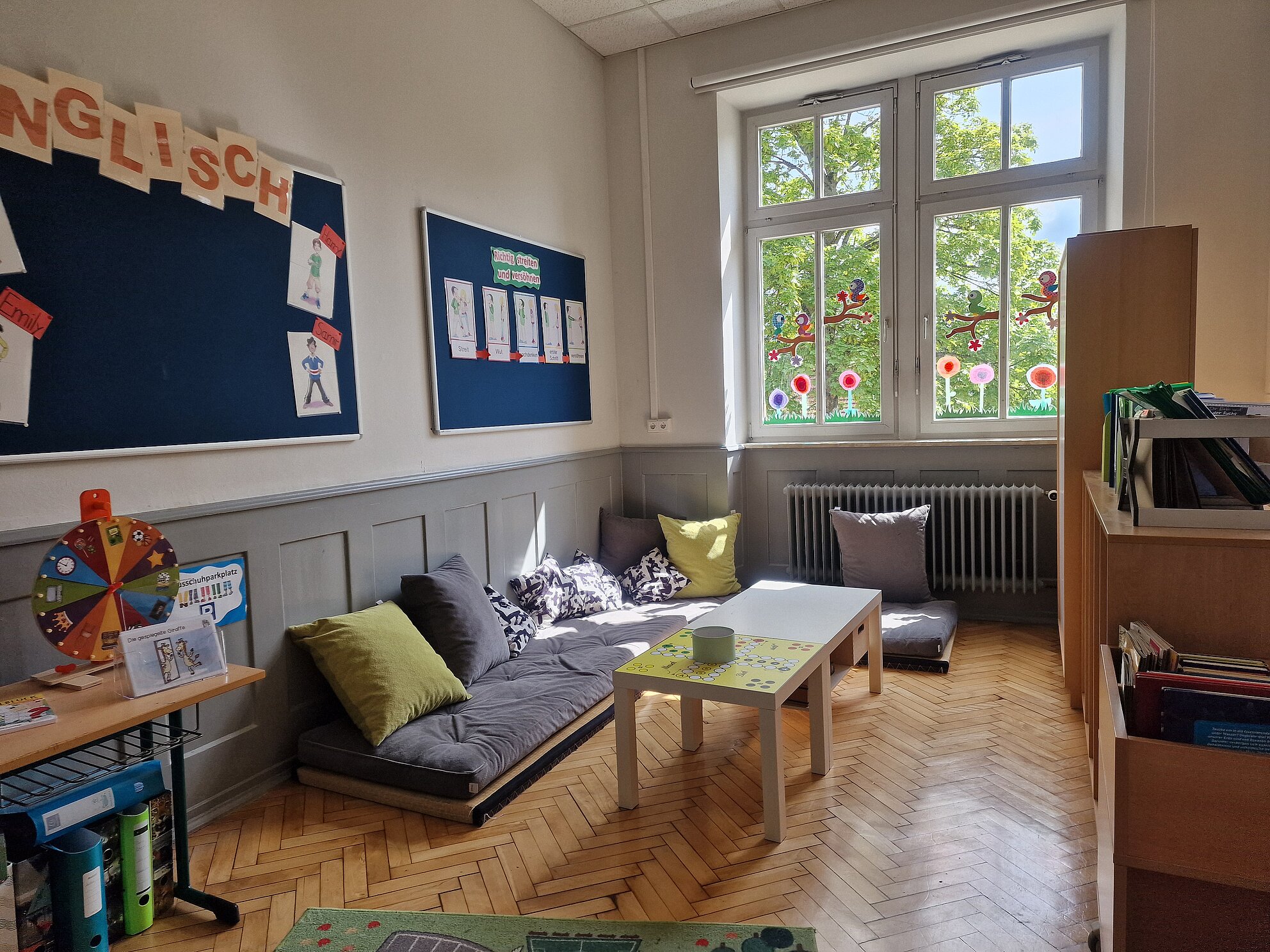 Gemütliche Ecke im Klassenzimmer